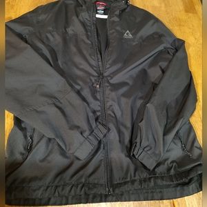Gerry lightweight rain jacket windbreaker size X large black jacket